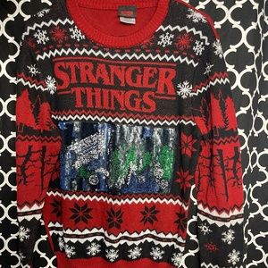 Stranger Things Christmas Sweater